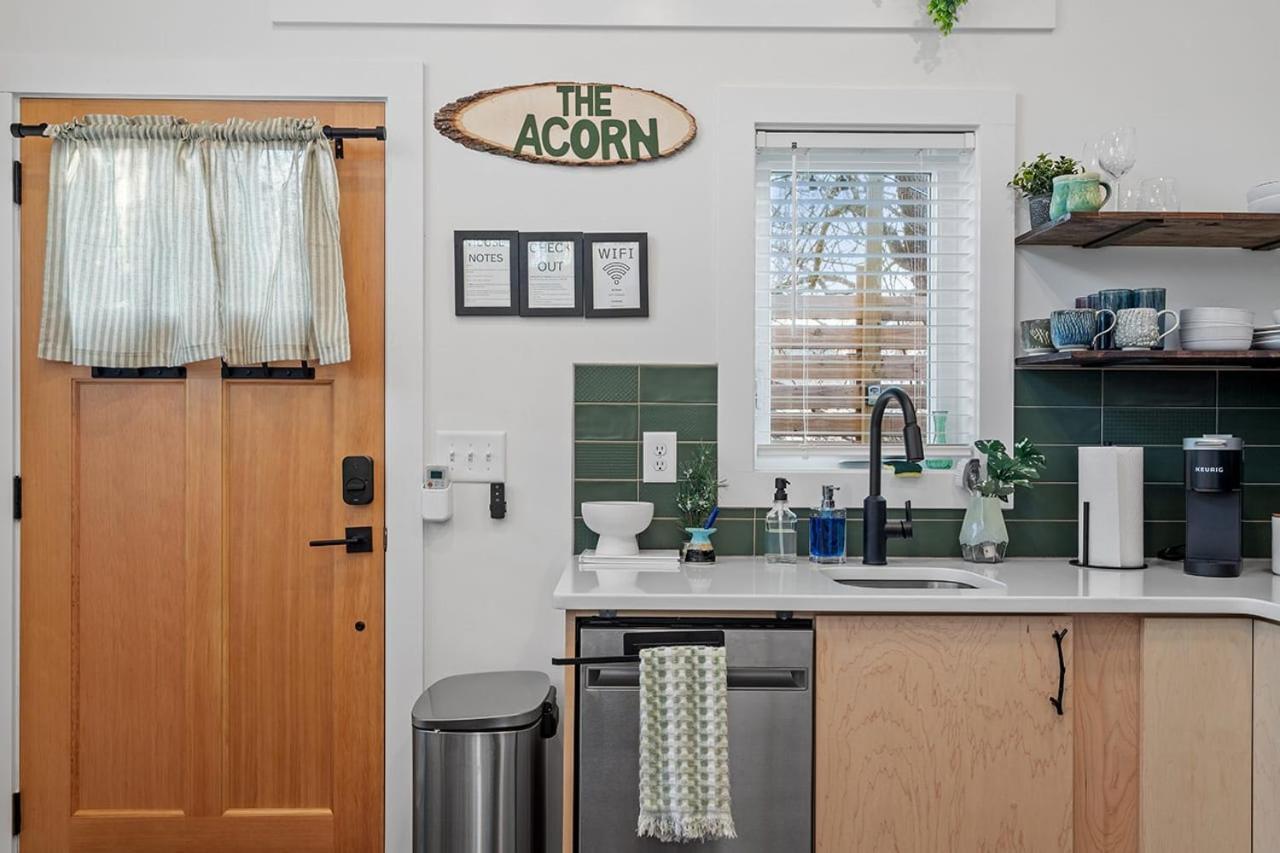 Villa The Acorn - Tiny House In Historic Oakwood Raleigh Exterior foto
